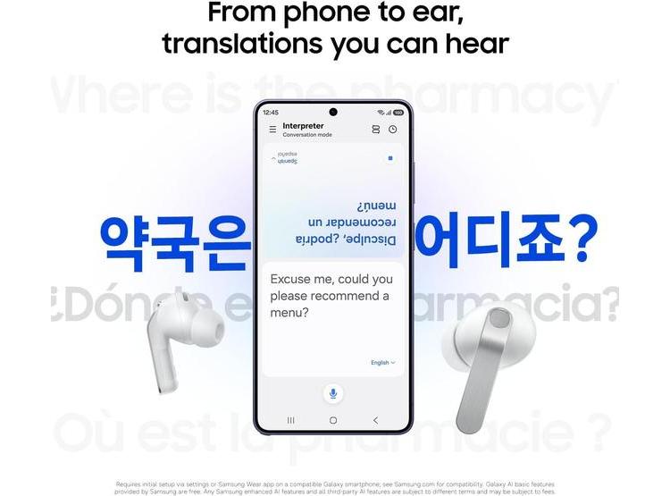SAMSUNG GALAXY BUDS 4 PRO 2026 AI BLUETOOTH EARBUDS INALÁMBRICOS CON AUDIO HI-RES, ANC 2.0, COMODIDAD OPTIMIZADA - 9