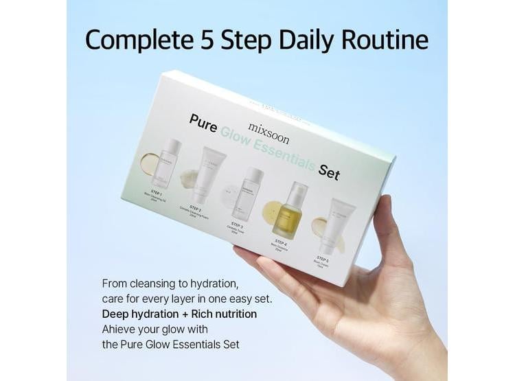 MIXSOON PURE GLOW ESSENTIALS - KIT DE CUIDADO FACIAL - 2