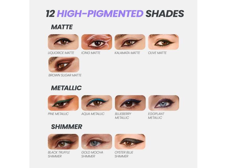 WONDERSKIN EYELINER LARGA DURACIÓN NEGRO TRUFFLE - 5