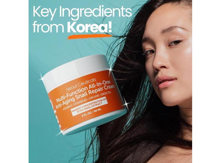 SEOULCEUTICALS CREMA HIDRATANTE MUCINA DE CARACOL 97.5% 60ML - 7