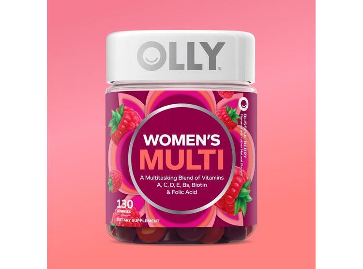 OLLY MULTIVITAMINAS MUJER GUMMY, VITAMINAS A, D, C, E, BIOTINA, ÁCIDO FÓLICO, SABOR BERRY, DURACIÓN 65 DÍAS - 6