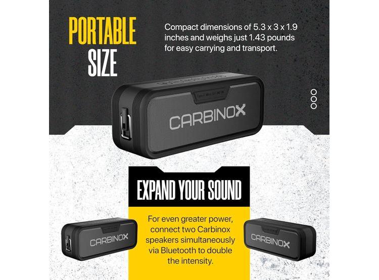 ALTAVOZ CARBINOX PORTÁTIL 40W IPX7 - 3