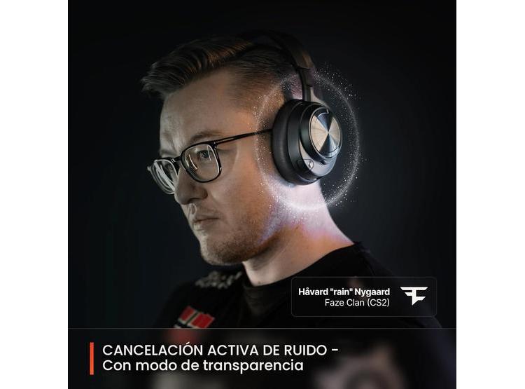 STEELSERIES ARCTIS NOVA PRO WIRELESS, AURICULARES GAMING ALTA FIDELIDAD, CANCELACIÓN DE RUIDO, CLEARCAST GEN 2 MIC - 2