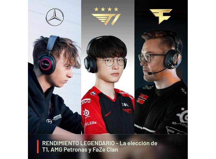 STEELSERIES ARCTIS NOVA PRO WIRELESS, AURICULARES GAMING ALTA FIDELIDAD, CANCELACIÓN DE RUIDO, CLEARCAST GEN 2 MIC - 5