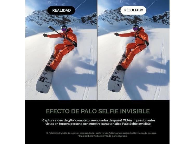 INSTA360 X5: CÁMARA DE ACCIÓN 8K SUMERGIBLE, TRIPLE CHIP AI, ESTABILIZACIÓN Y LENTES REEMPLAZABLES - 3