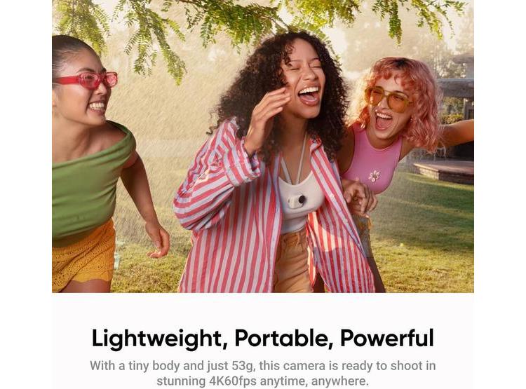 INSTA360 GO ULTRA - CÁMARA PORTÁTIL DE VLOGS 4K, MANOS LIBRES, SENSOR AVANZADO Y GRAN DURACIÓN DE BATERÍA PARA DEPORTES - 2