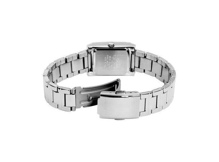 RELOJ CASIO MUJER LTP1237D-7A EN ACERO INOXIDABLE PLATEADO CON CARÁTULA BLANCA Y RESISTENCIA AL AGUA - 2