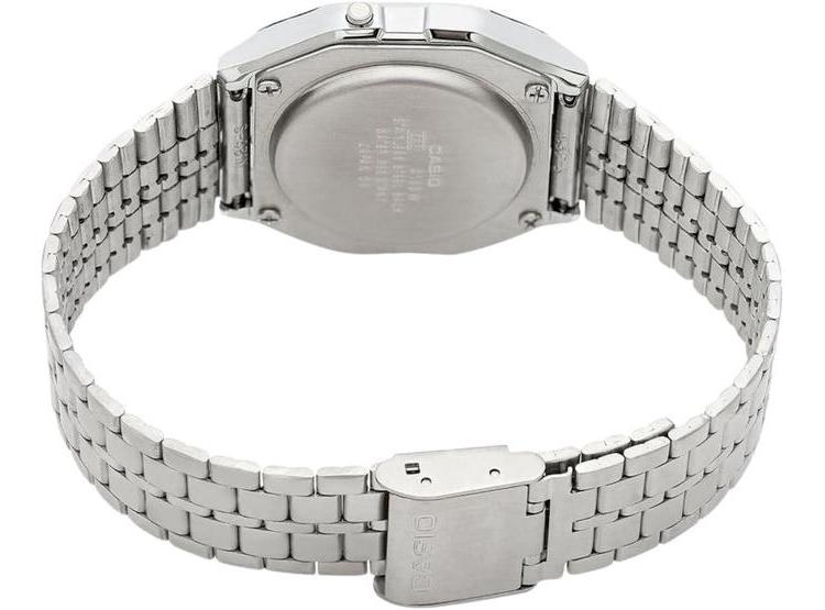 RELOJ CASIO DIGITAL CLÁSICO A159W-N1DF, BRAZALETE METÁLICO, CIERRE PLEGABLE, ESTILO ATEMPORAL PARA USO DIARIO - 3