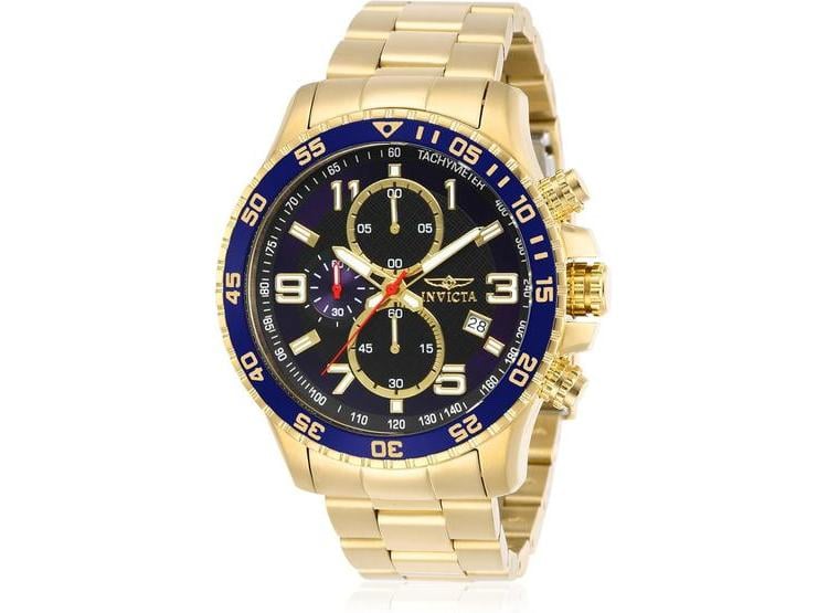 RELOJ INVICTA SPECIALTY PARA HOMBRES, ESTILO MODERNO CON CRONÓGRAFO Y DIAL TEXTURIZADO, EN ACERO INOXIDABLE - 1
