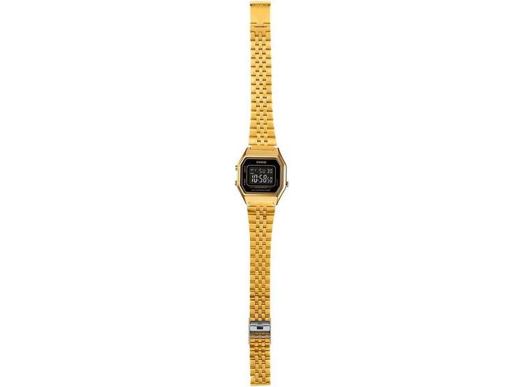 RELOJ CASIO MUJER LA680WGA-1B DORADO CON ALARMA DIARIA, SEÑAL HORARIA Y CALENDARIO AUTOMÁTICO, MECANISMO DE CUARZO - 4