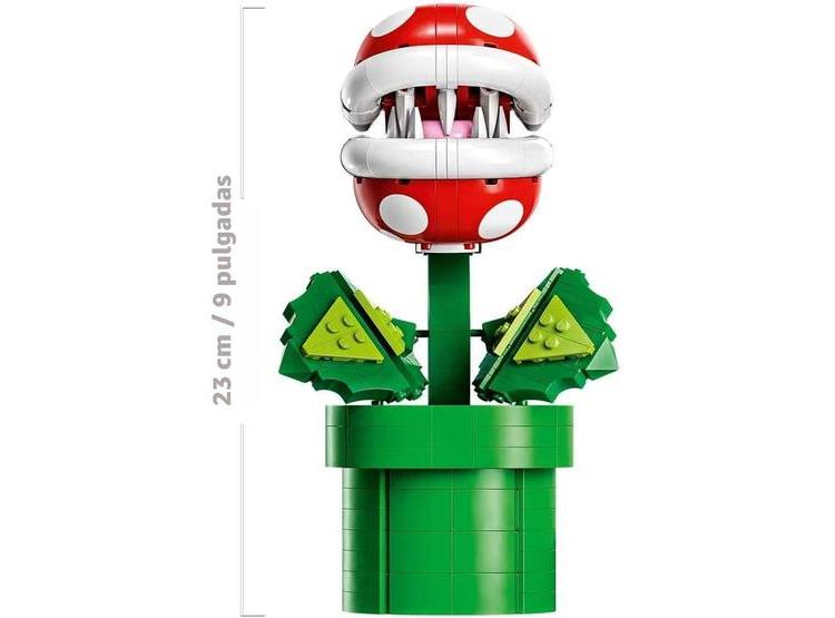 LEGO PIRANHA PLANT DE SUPER MARIO, SET DE CONSTRUCCIÓN PARA DECORACIÓN Y COLECCIÓN PARA ADULTOS - 2