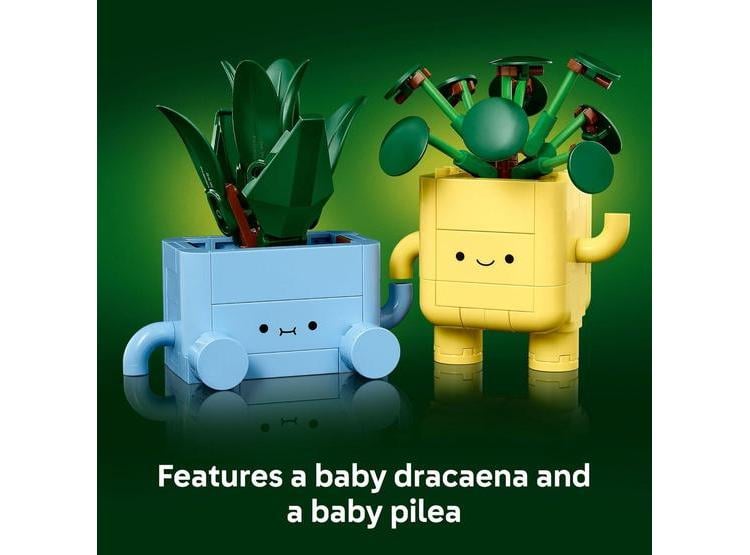 LEGO BOTANICALS HAPPY PLANTS PARA NIÑOS 9+, IDEAL DECOR PARA ESCRITORIO O ESTANTE, REGALO PARA JÓVENES JARDINEROS - 3