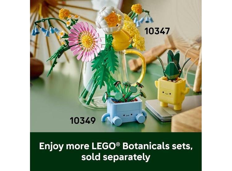 LEGO BOTANICALS HAPPY PLANTS PARA NIÑOS 9+, IDEAL DECOR PARA ESCRITORIO O ESTANTE, REGALO PARA JÓVENES JARDINEROS - 6