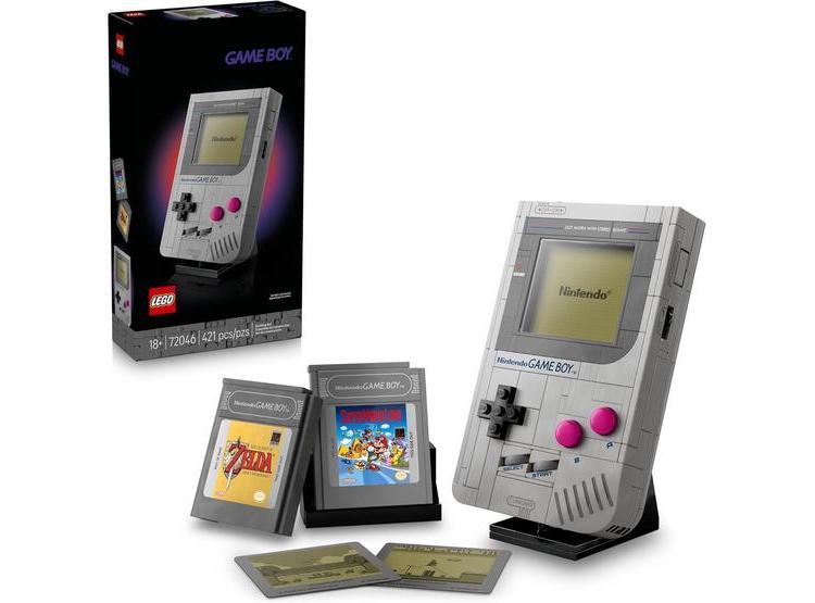 LEGO SUPER MARIO GAME BOY - SET RETRO PARA ADULTOS, MODELOS COLECCIONABLES Y REGALOS - 1