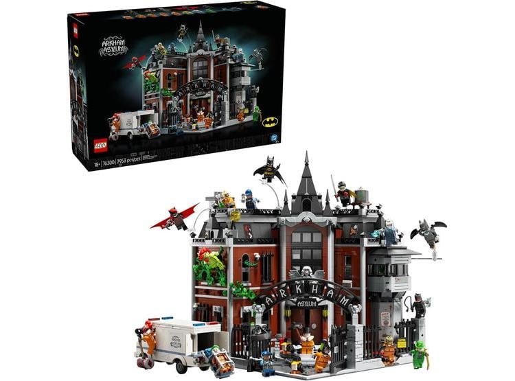 LEGO BATMAN ARKHAM ASYLUM PARA DECORACIÓN Y COLECCIÓN, IDEAL PARA FANS DE CÓMICS, 76300 - 1