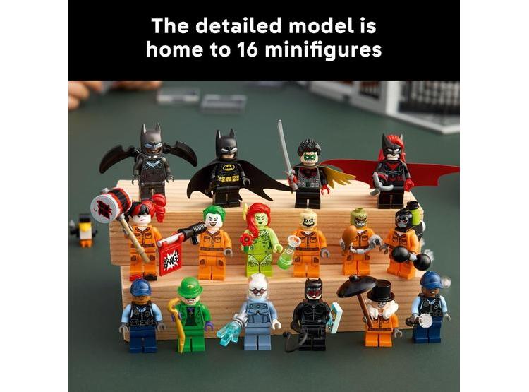 LEGO BATMAN ARKHAM ASYLUM PARA DECORACIÓN Y COLECCIÓN, IDEAL PARA FANS DE CÓMICS, 76300 - 4