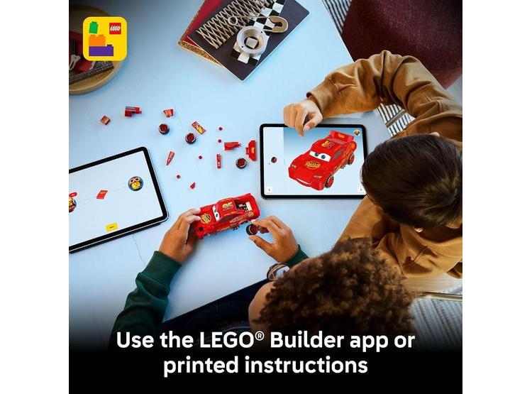 LEGO SPEED CHAMPIONS LIGHTNING MCQUEEN DE DISNEY PIXAR CARS, SET DE BLOQUES DE CONSTRUCCIÓN PARA NIÑOS DE 9+ AÑOS - 5