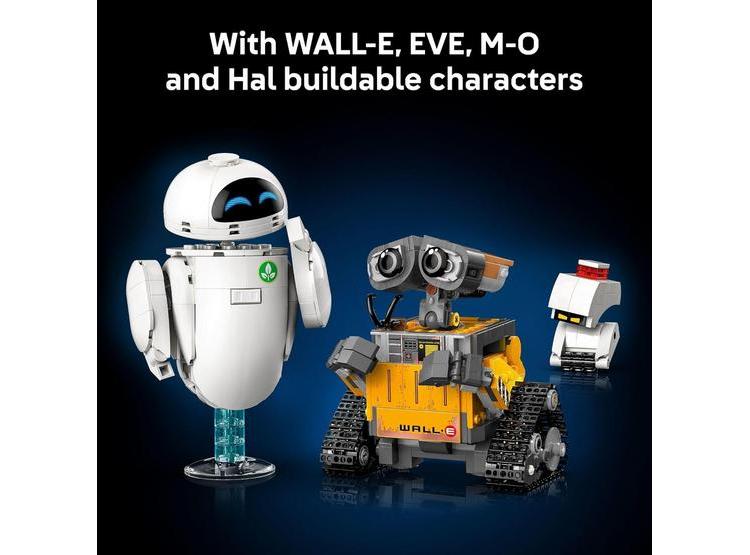LEGO DISNEY Y PIXAR SET DE CONSTRUCCIÓN WALL-E Y EVE PARA ADULTOS - DECORACIÓN PARA FANS DE DISNEY Y PIXAR - 4