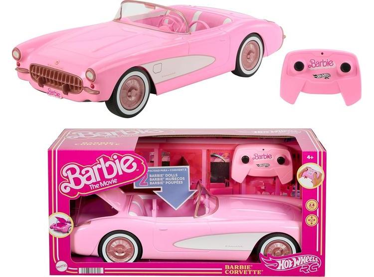 BARBIE RC HOT WHEELS DE PELÍCULA PARA 2 MUÑECAS - 1