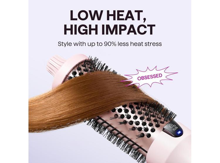 CEPILLO TÉRMICO WAVYTALK IÓNICO PARA CABELLO CON CERÁMICA DE TURMALINA Y AJUSTES DE TEMPERATURA - 5
