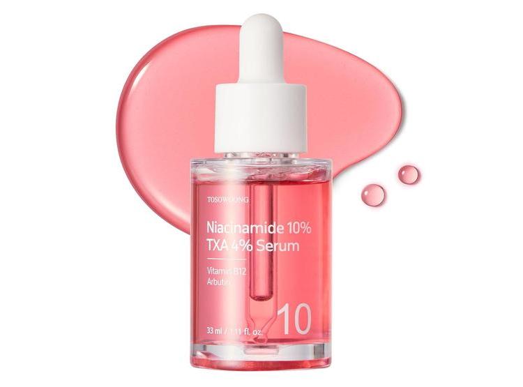 SUERO FACIAL DE NIACINAMIDA, ÁCIDO TRANEXÁMICO Y ARBUTINA, HIDRATANTE Y CLARIFICANTE DE PIEL TOSOWOONG 33ML - 1