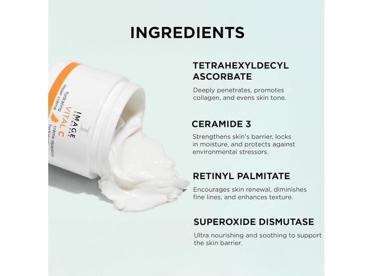 IMAGE SKINCARE CREMA DE NOCHE HIDRATANTE VITAL C CON ÁCIDO HIALURÓNICO 57ML - 4