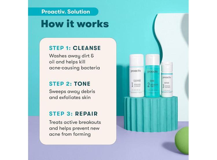 KIT PROACTIV 3 PASOS PARA ACNÉ 90 DÍAS CON PARCHES - 3
