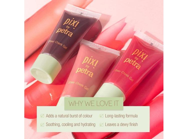 PIXI SHEER CHEEK GEL FLUSHED RUBOR GEL HIDRATANTE SIN ACEITE HIPOALERGÉNICO 13ML - 5