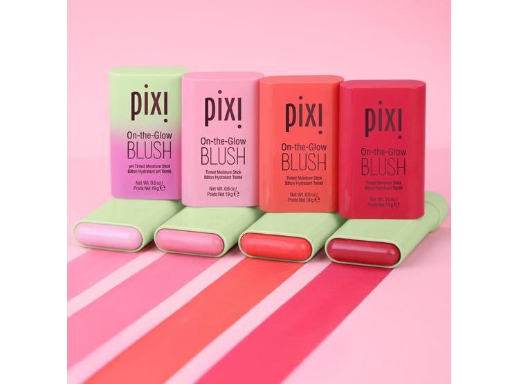 BÁLSAMO LABIAL PIXI ON-THE-GLOW BLUSH HIDRATANTE CON GINSENG Y ALOE VERA PARA MEJILLAS Y LABIOS 19G - 6