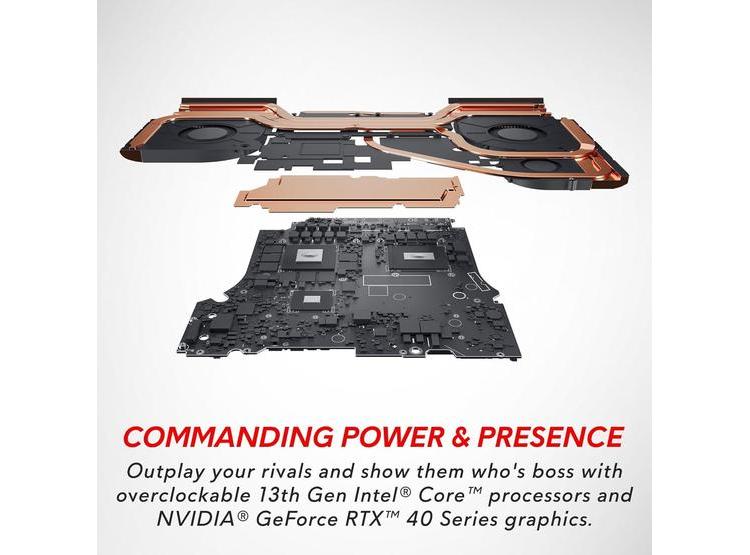 ALIENWARE M18: INTEL I7 1TB SSD RTX 4070 16GB RAM - 4