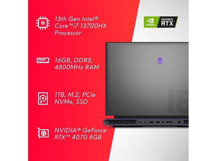 ALIENWARE M18: INTEL I7 1TB SSD RTX 4070 16GB RAM - 7