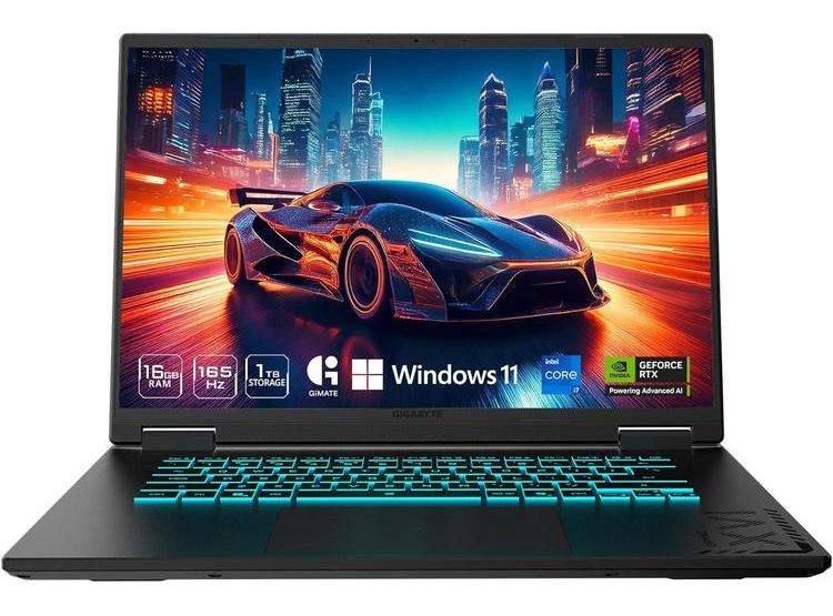 GIGABYTE A16 RTX 5070 I7 32GB RAM 165HZ 1TB RIPLEY - 1
