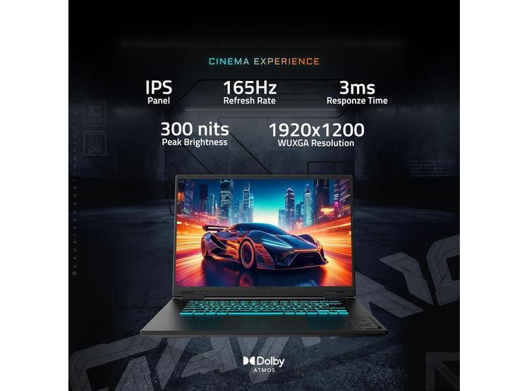 GIGABYTE A16 RTX 5070 I7 32GB RAM 165HZ 1TB RIPLEY - 4