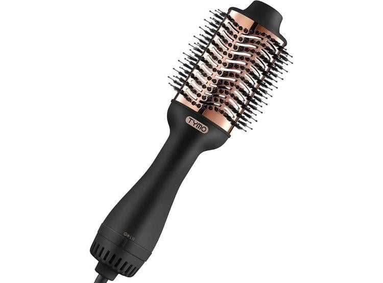 TYMO CEPILLO SECADOR Y ESTILIZADOR VOLUMINIZADOR 4 EN 1 CON BARRIL DE TITANIO PARA PEINADO SUAVE Y SIN FRIZZ - 1