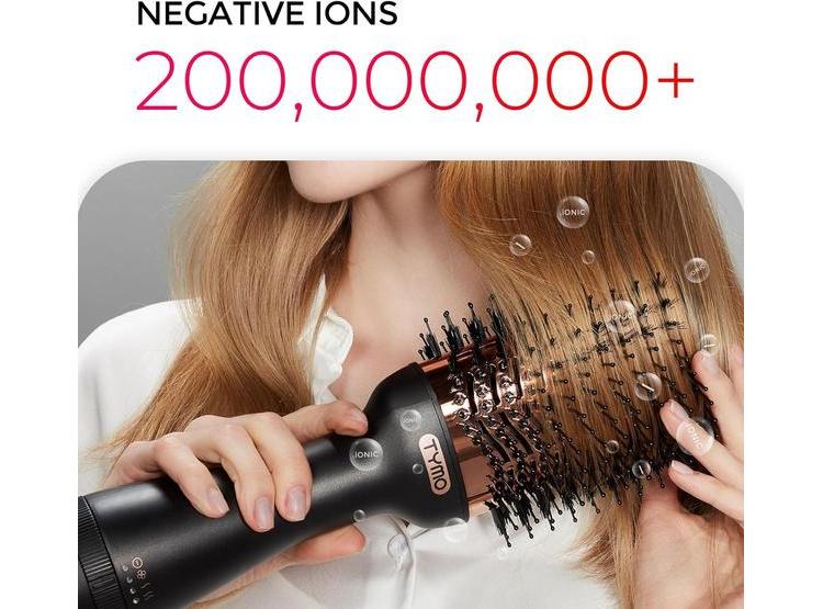 TYMO CEPILLO SECADOR Y ESTILIZADOR VOLUMINIZADOR 4 EN 1 CON BARRIL DE TITANIO PARA PEINADO SUAVE Y SIN FRIZZ - 2