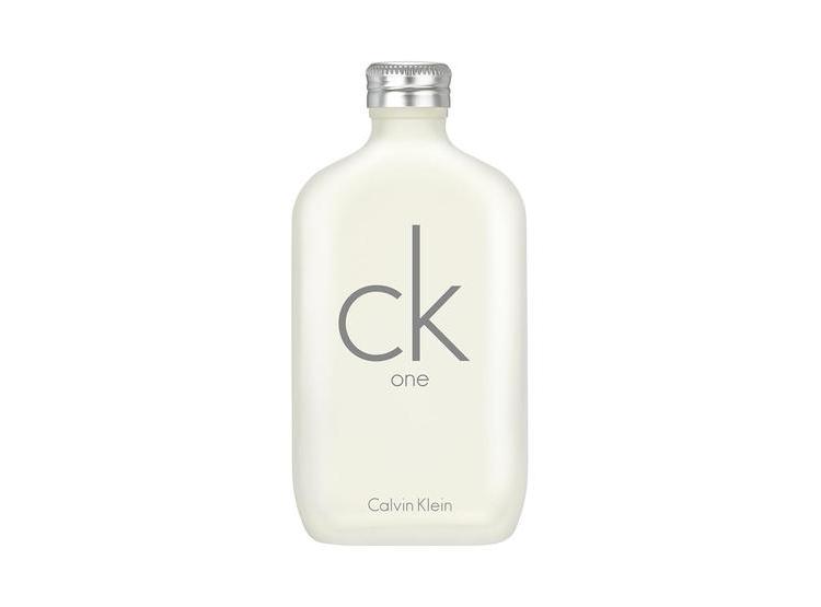 CALVIN KLEIN CK ONE UNISEX EAU DE TOILETTE WITH GREEN TEA, BERGAMOT, CARDAMOM, VIOLET Y AMBER - 1