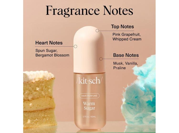 PERFUME WARM SUGAR KITSCH - DESODORIZA Y REFRESCA CABELLO, CUERPO Y ALMOHADAS CON POMELO ROSADO Y VAINILLA - 7