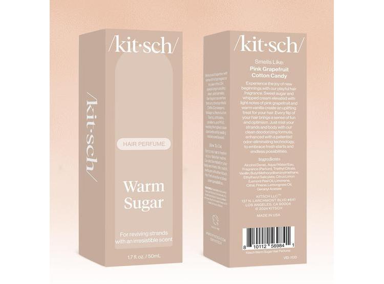 PERFUME WARM SUGAR KITSCH - DESODORIZA Y REFRESCA CABELLO, CUERPO Y ALMOHADAS CON POMELO ROSADO Y VAINILLA - 8