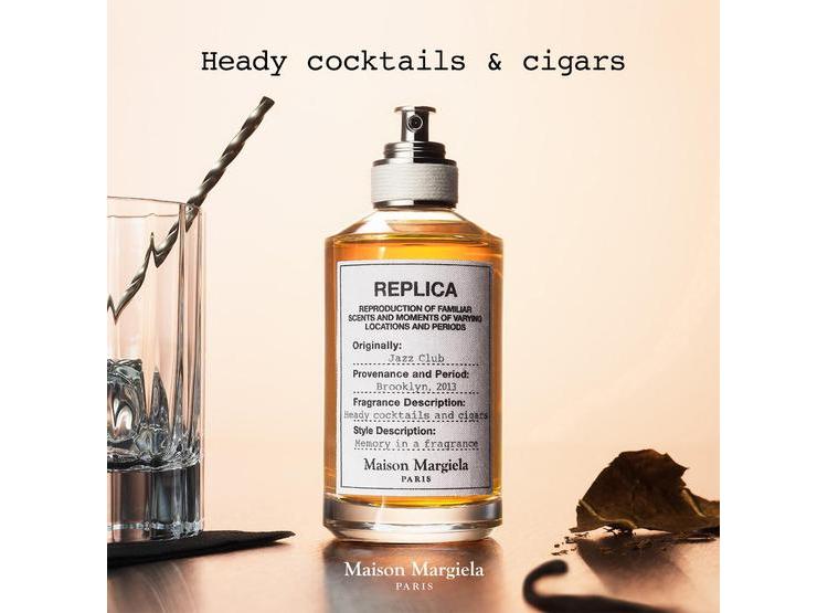 MAISON MARGIELA RÉPLICA JAZZ CLUB EAU DE TOILETTE FRAGANCIA ESPECIADA CON VAINILLA, RON Y TABACO - 5