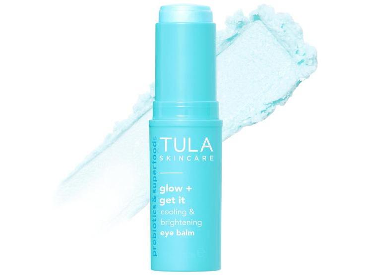 BÁLSAMO PARA OJOS TULA GLOW Y GET IT, HIDRATA E ILUMINA ÁREA DEBAJO DE OJOS, TRATA OJERAS, PORTÁTIL Y PERFECTO, 10G - 1