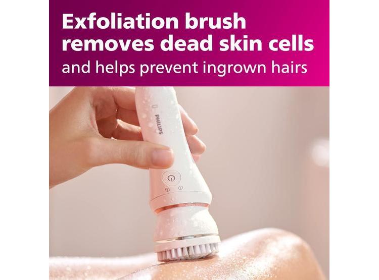 DEPILADORA PHILIPS 8000 5 EN 1: AFEITADORA, RECORTADORA, PEDICURA Y EXFOLIACIÓN + 9 ACCESORIOS - 3