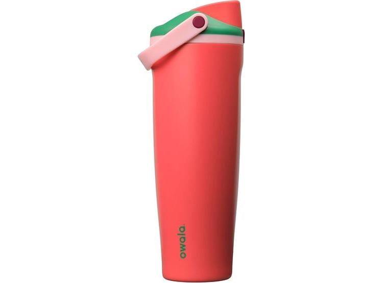 BOTELLA OWALA FREESIP DE ACERO INOXIDABLE CON BOQUILLA 2-EN-1 PARA VIAJAR, IR AL GIMNASIO O A LA ESCUELA, LIBRE DE BPA - 1