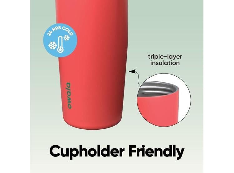 BOTELLA OWALA FREESIP DE ACERO INOXIDABLE CON BOQUILLA 2-EN-1 PARA VIAJAR, IR AL GIMNASIO O A LA ESCUELA, LIBRE DE BPA - 3