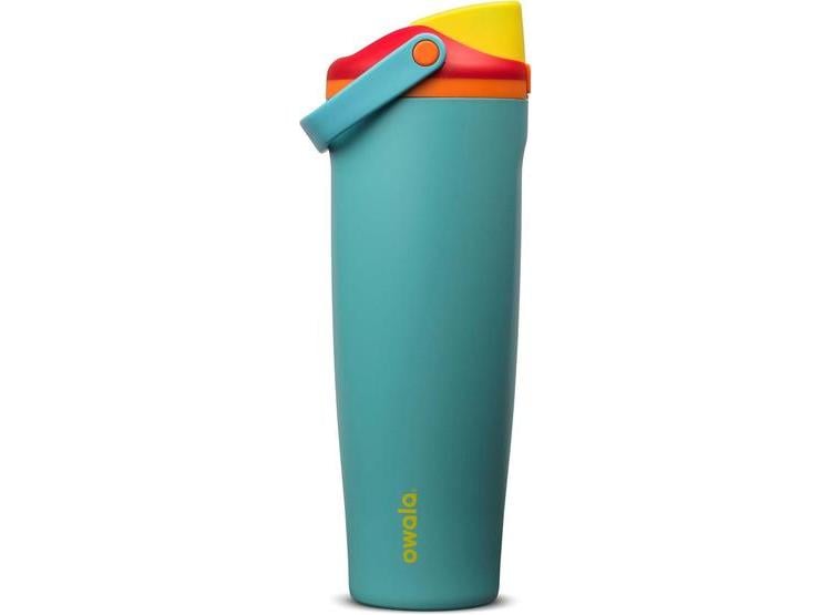 BOTELLA OWALA FREESIP SWAY DE ACERO INOXIDABLE, PICO DE DOS VÍAS Y ASA, AISLADA, IDEAL PARA VIAJES Y DEPORTES - 1