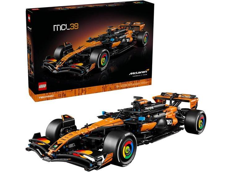 LEGO TECHNIC MCLAREN MCL39 F1 - KIT DE CONSTRUCCIÓN PARA ADULTOS CON DETALLES AUTÉNTICOS DEL AUTOMÓVIL F1 - 1