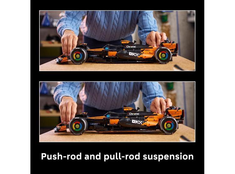 LEGO TECHNIC MCLAREN MCL39 F1 - KIT DE CONSTRUCCIÓN PARA ADULTOS CON DETALLES AUTÉNTICOS DEL AUTOMÓVIL F1 - 2