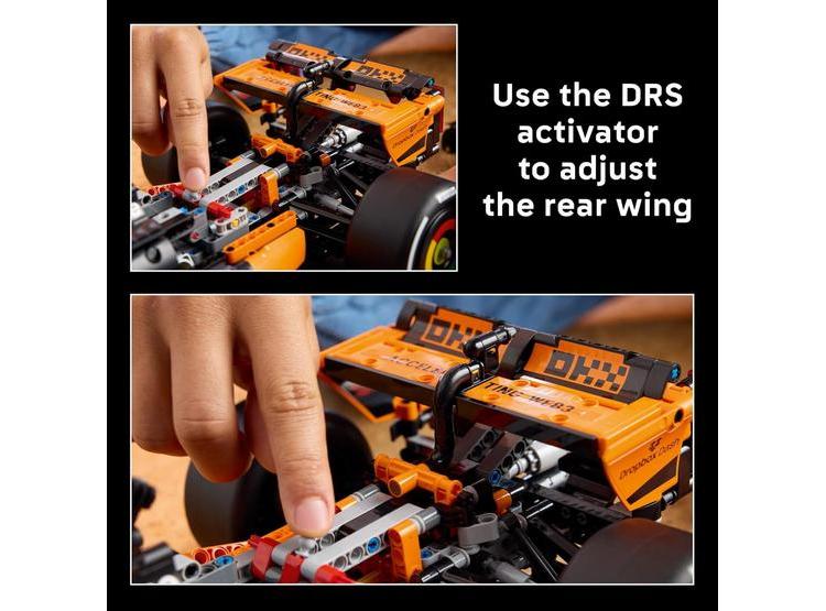 LEGO TECHNIC MCLAREN MCL39 F1 - KIT DE CONSTRUCCIÓN PARA ADULTOS CON DETALLES AUTÉNTICOS DEL AUTOMÓVIL F1 - 4