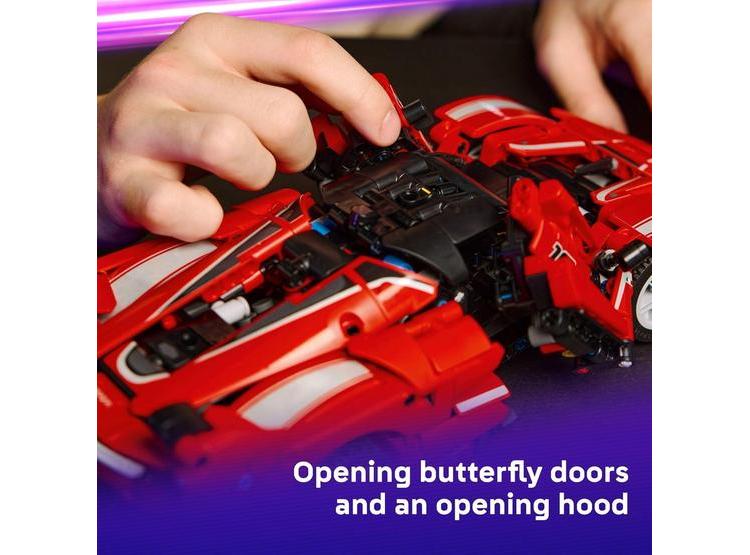 LEGO TECHNIC FERRARI FXX K, JUGUETE DE CONSTRUCCIÓN PARA NIÑOS DESDE 10 AÑOS, IDEAL COMO REGALO DE CUMPLEAÑOS - 3