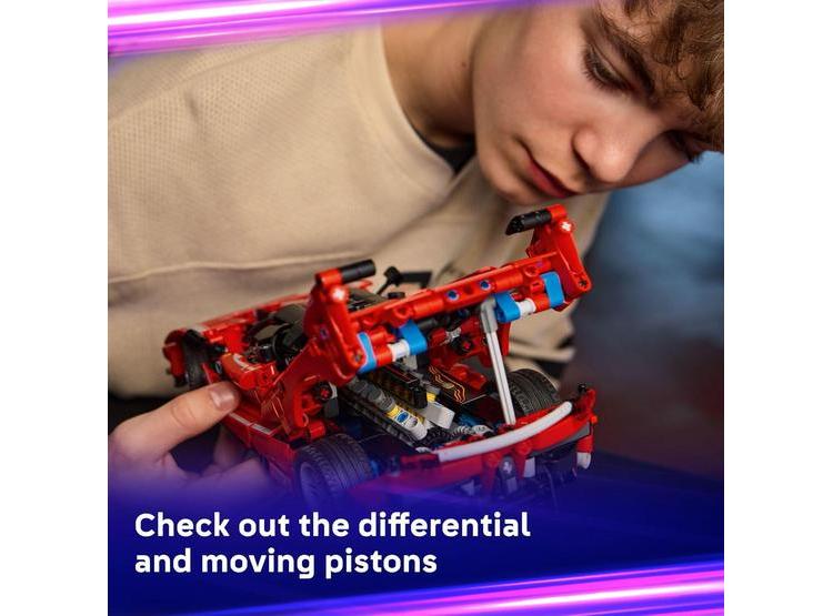 LEGO TECHNIC FERRARI FXX K, JUGUETE DE CONSTRUCCIÓN PARA NIÑOS DESDE 10 AÑOS, IDEAL COMO REGALO DE CUMPLEAÑOS - 4