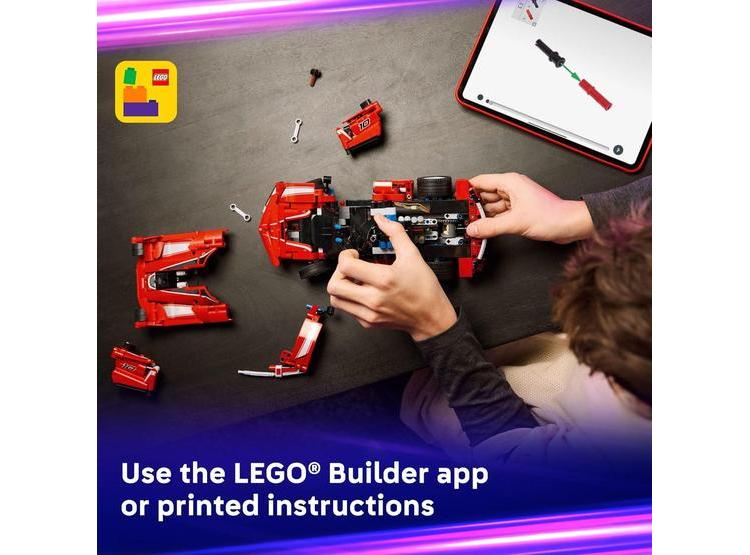 LEGO TECHNIC FERRARI FXX K, JUGUETE DE CONSTRUCCIÓN PARA NIÑOS DESDE 10 AÑOS, IDEAL COMO REGALO DE CUMPLEAÑOS - 5